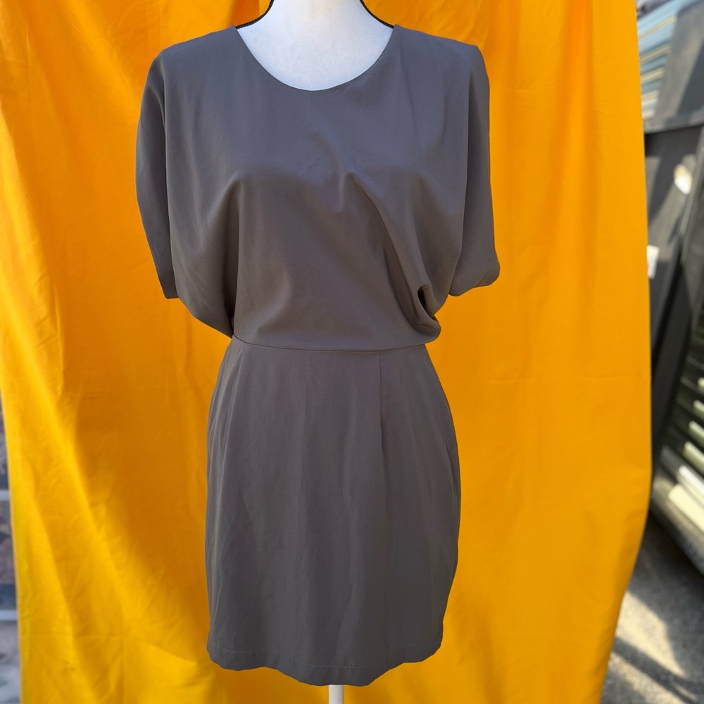 Foreign Exchange Charcoal Mini Dress